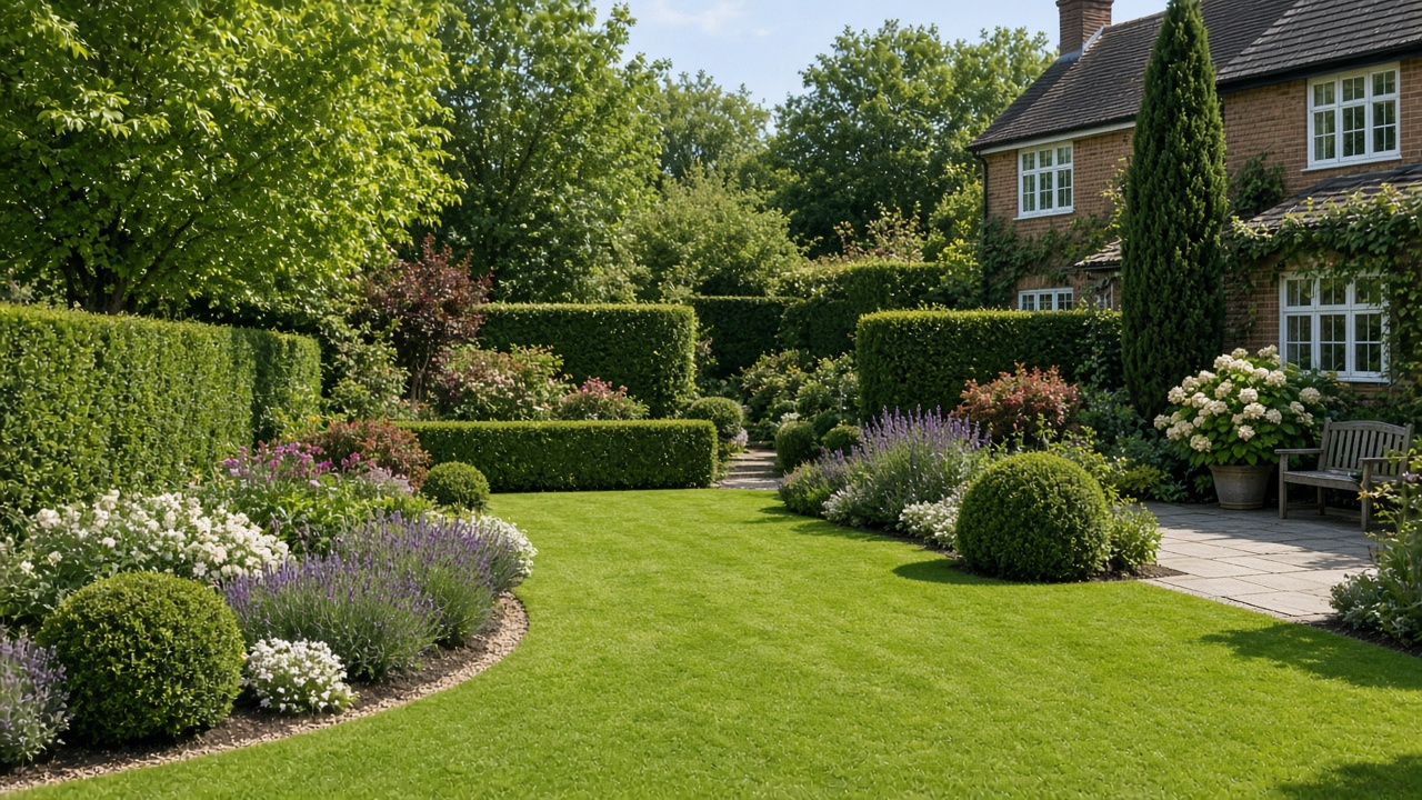 Garden landscaping
