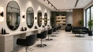Salon demo website